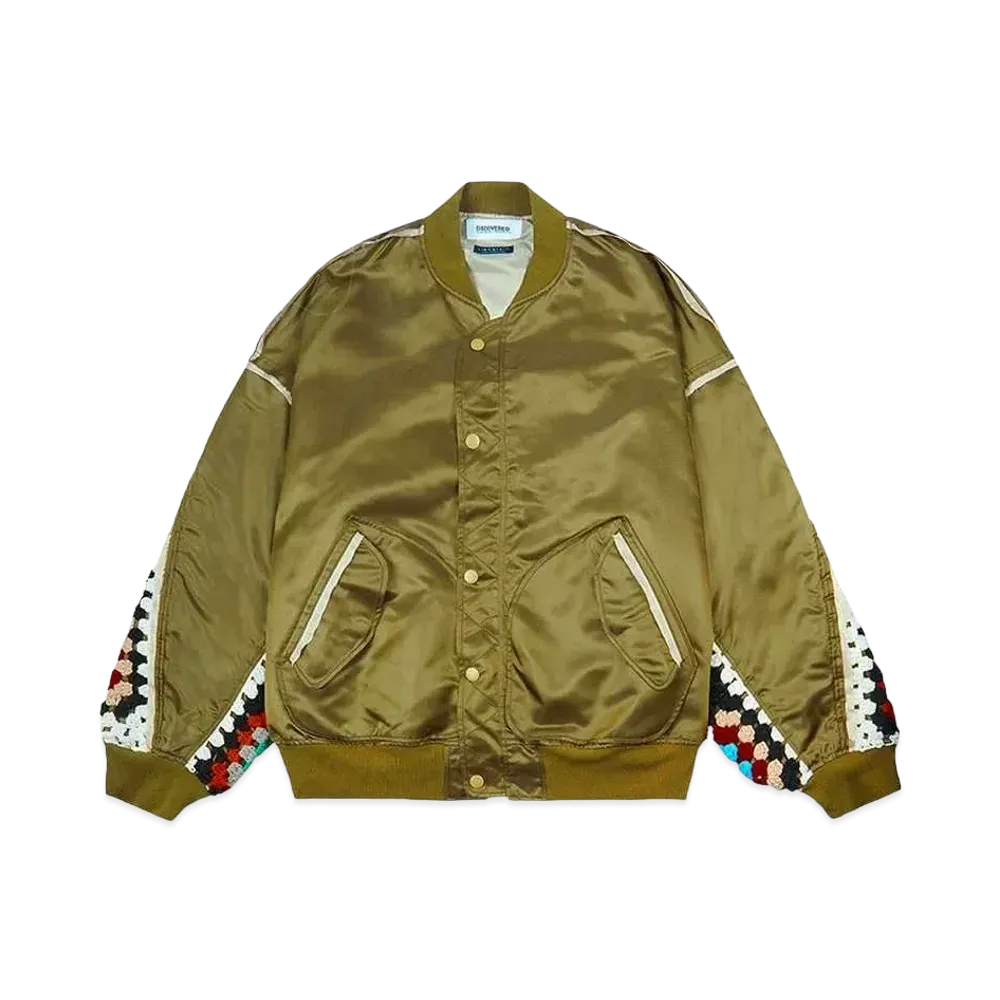 DISCOVERED KNIT SLEEVE MA-1 "KAHAKI"
