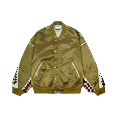 DISCOVERED KNIT SLEEVE MA-1 "KAHAKI"