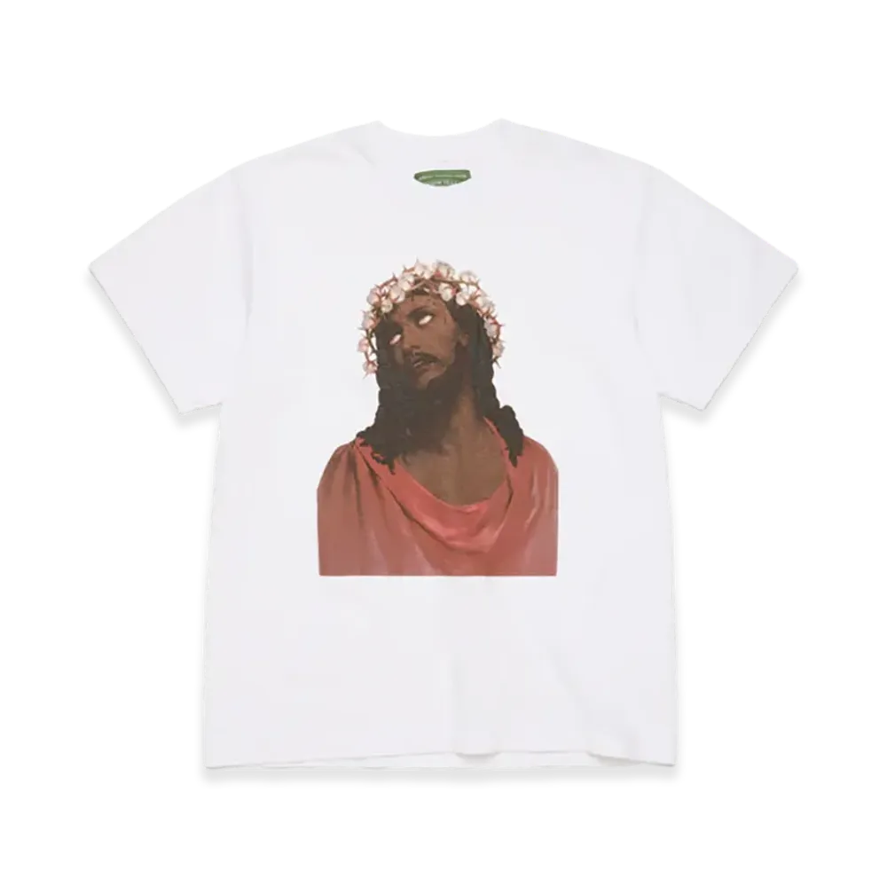 DENIM TEARS Jesus Tee "White"