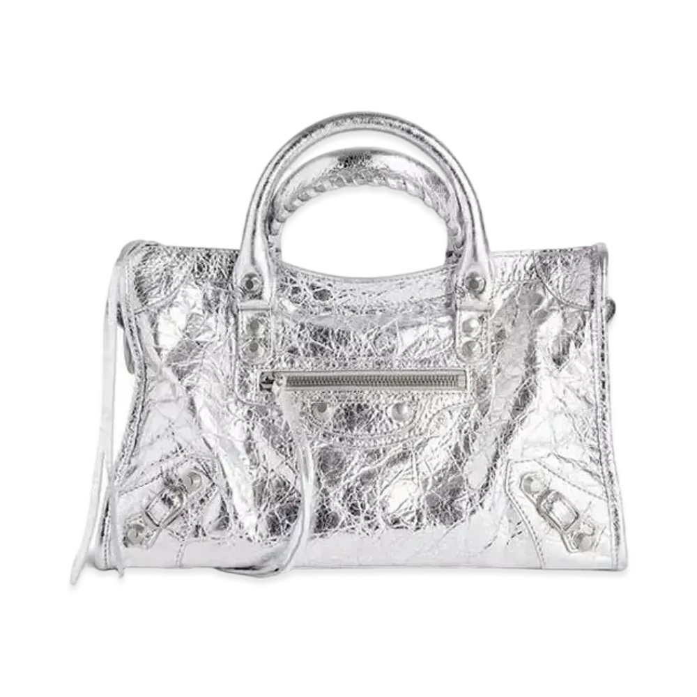 BALENCIAGA Le City Small Bag "Silver"