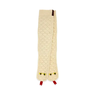 Bottega Veneta Wool Socks "Ivory"
