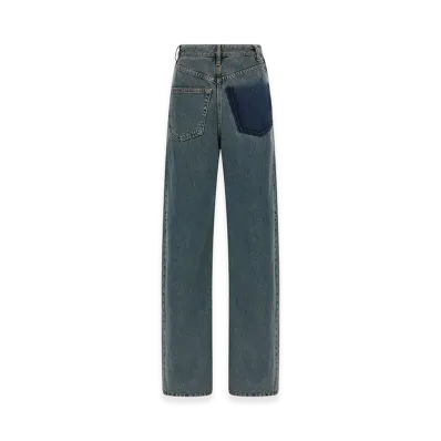 MM6 Maison Margiela Women's Back-To-Back' Jeans "Blue"