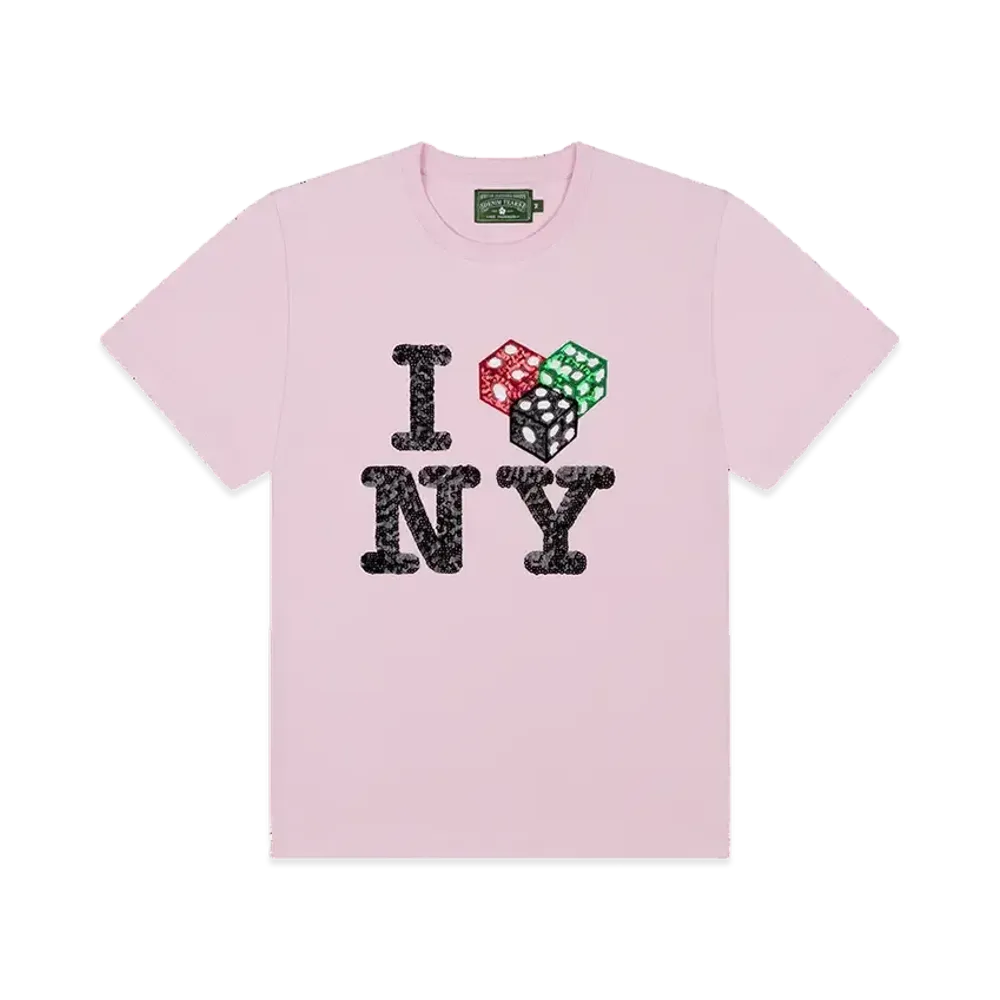 DENIM TEARS Cee-Lo NY Tee "Pink"