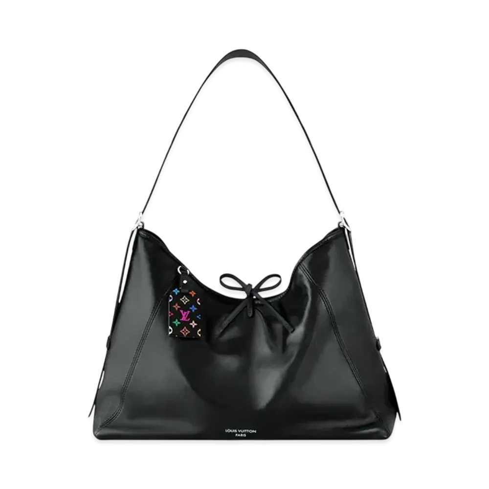 Louis Vuitton x Takashi Murakami CarryAll Vibe MM "Noir"