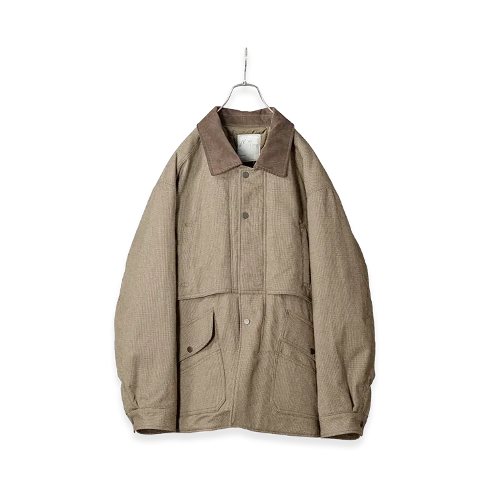 ANCELLM Check Half Jacket "Houndstooth"