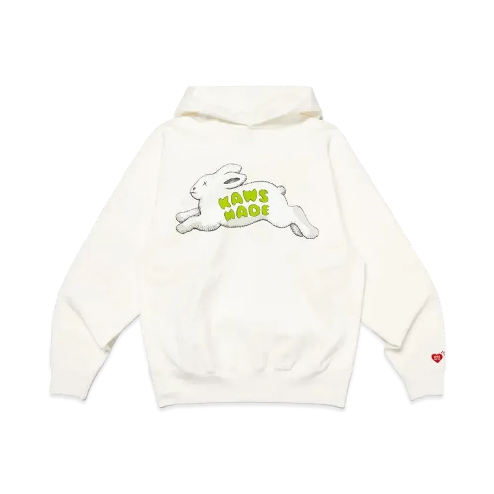 HUMAN MADE x KAWS Made Hoodie #1 "White"