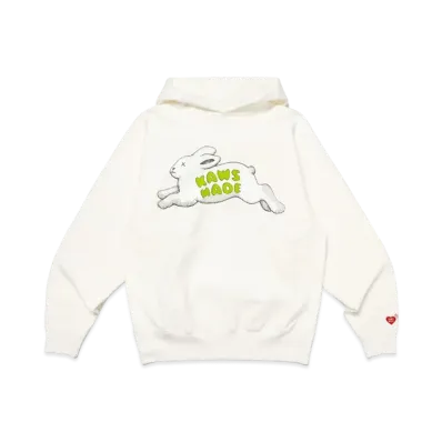 HUMAN MADE x KAWS Made Hoodie #1 "White"