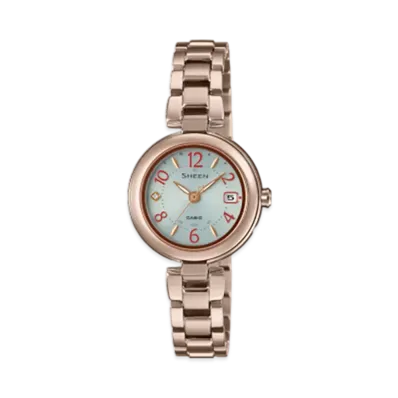Casio SHEEN SHW-7100TCG-7AJF "Pink Gold"