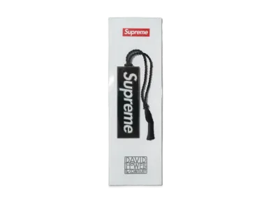 Supreme x David Howell & Co. Metal Bookmark "Black"