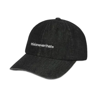 thisisneverthat Denim T-Logo Cap "Black"