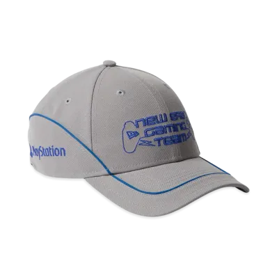 NEW ERA x PlayStation 9FORTY New Era Gaming Team Logo "Light Grey"