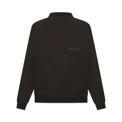 FEAR OF GOD ESSENTIALS Pull-over Mockneck Sweatshirt "Black"