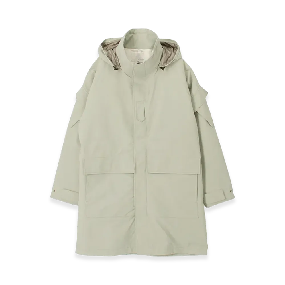 nanamica 2L Nylon Gore-Tex Cruiser Coat "Harbor Gray"