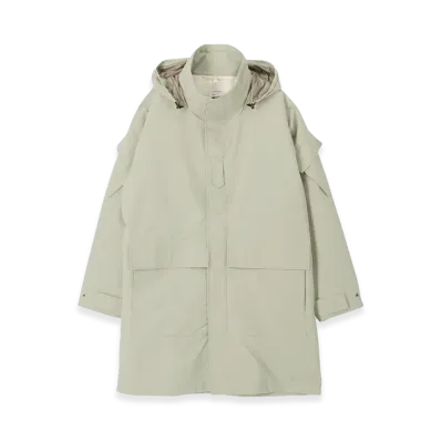 nanamica 2L Nylon Gore-Tex Cruiser Coat "Harbor Gray"