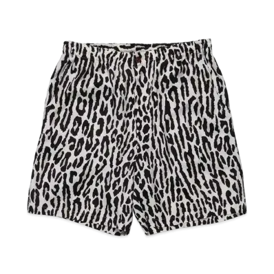 WACKO MARIA LEOPARD SHORTS "Beige"