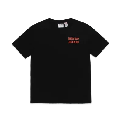 WACKO MARIA US FABRIC POCKET T-SHIRT #1 "Black"