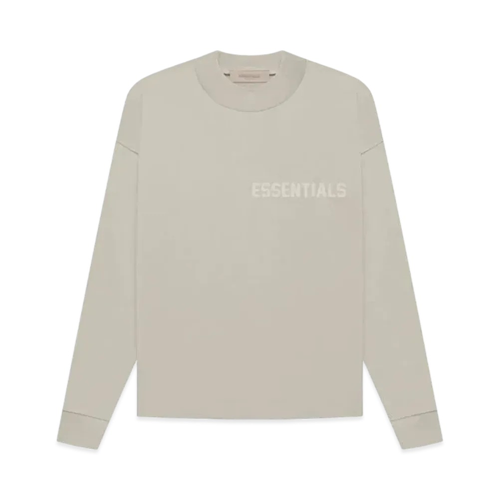 FEAR OF GOD ESSENTIALS LS Tee "Smoke"