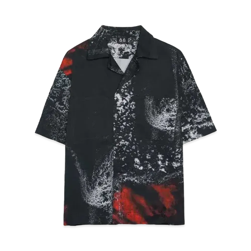 44 LABEL GROUP ASH BOWLING SHIRT "BLACK + ASHES"