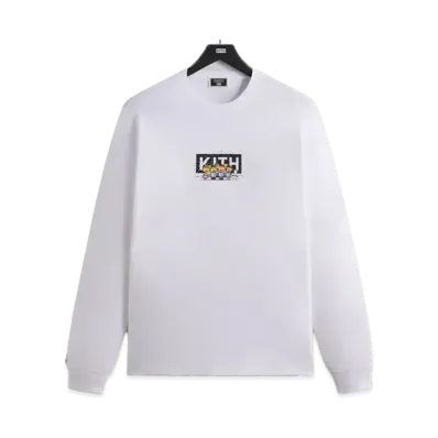 Kith x Peanuts Caroling Long Sleeve Tee "White"
