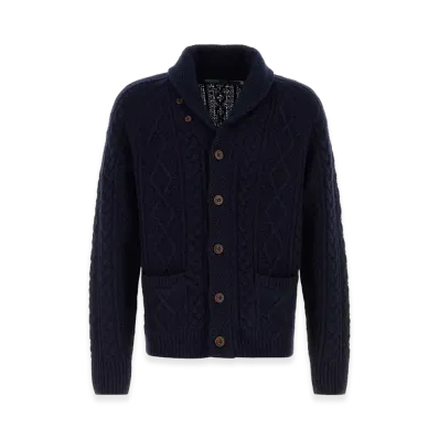 Polo Ralph Lauren Wool Blend Cardigan "Blue"