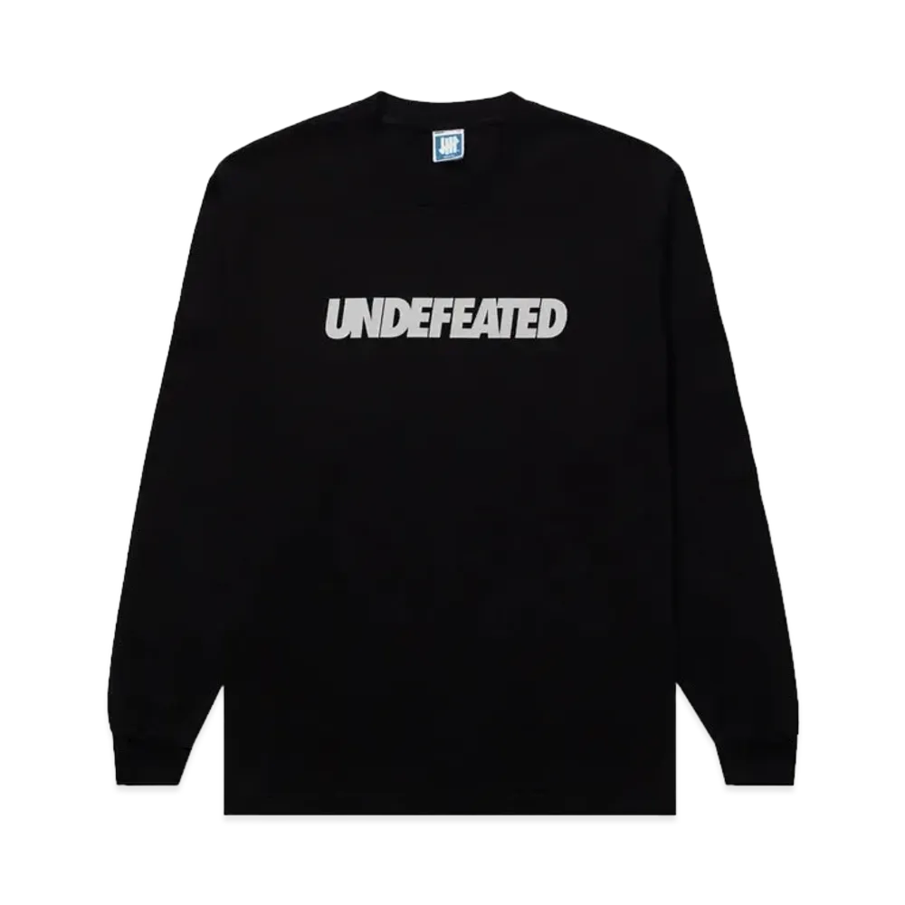 UNDEFEATED Logo L/S Tee "Black"