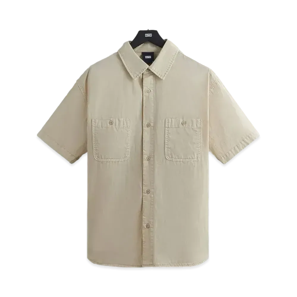Kith Washed Cotton Apollo Shirt "Oxide"