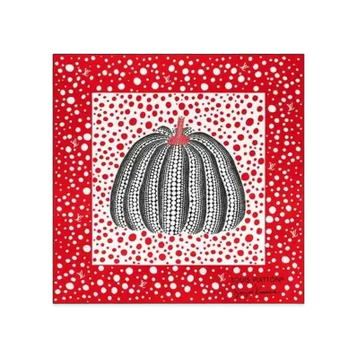 Louis Vuitton x Yayoi Kusama Infinity Dots Square 90 "Rouge/Blanc"