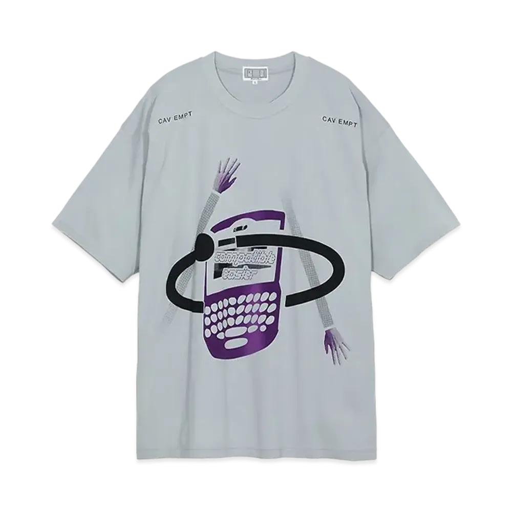 Cav Empt (C.E) COMPATIBLE EASIER BIG T "Grey"