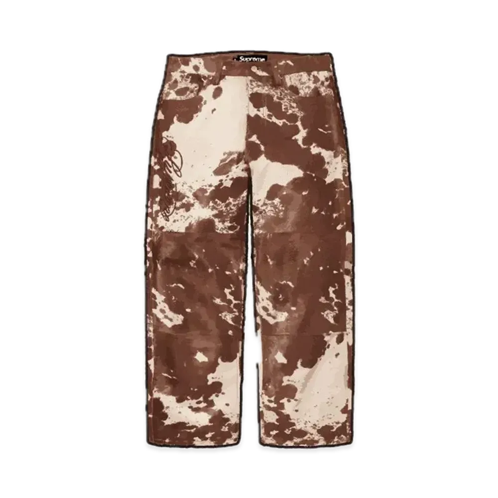 Supreme Ponyhair Loose Fit 5-Pocket Jean "Cow"