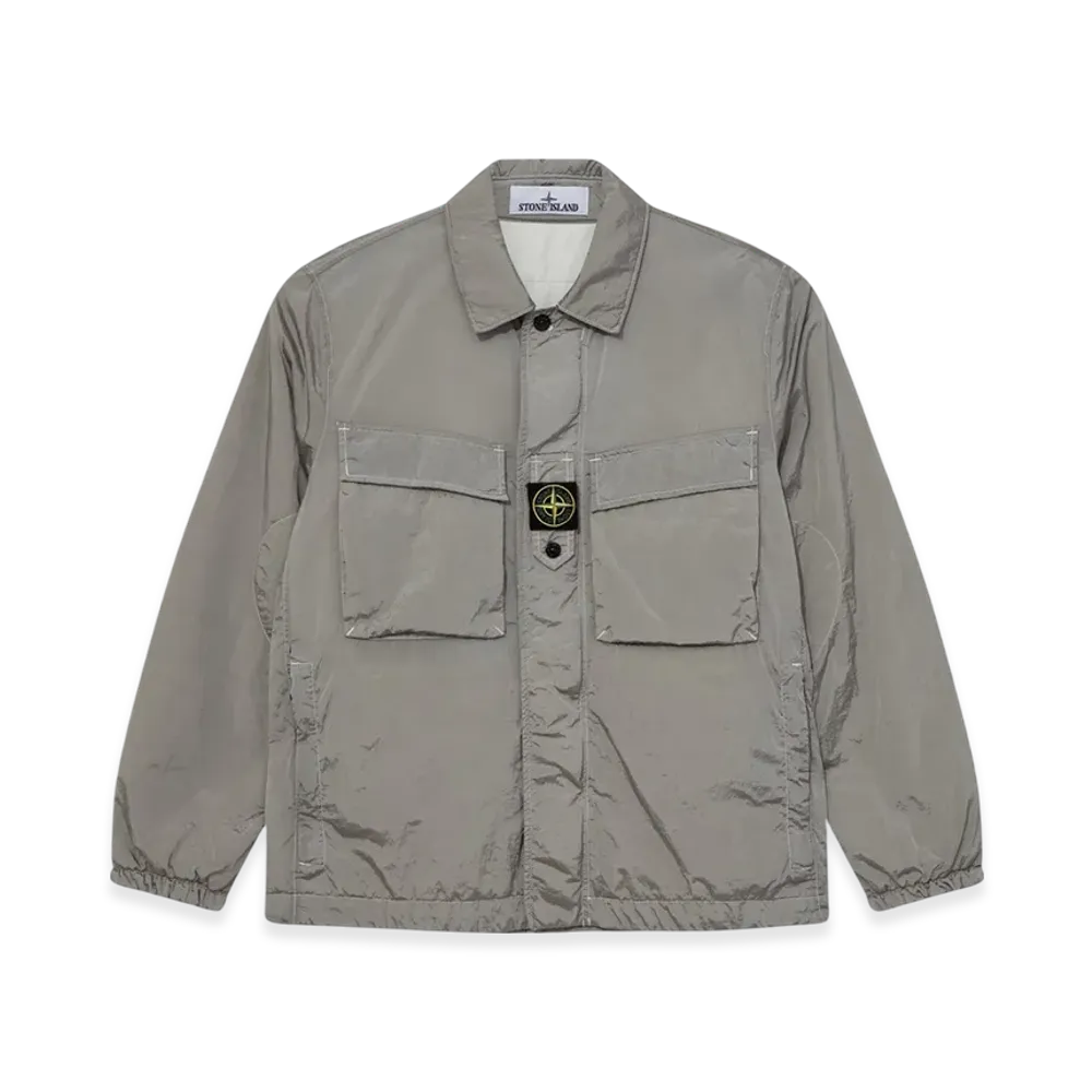 Stone Island Q0819 Nylon Metal in Econyl Regenerated Nylon Garment Dyed Jacket - 23FW "Stucco"