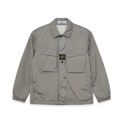 Stone Island Q0819 Nylon Metal in Econyl Regenerated Nylon Garment Dyed Jacket - 23FW "Stucco"