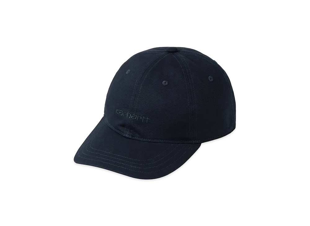 Carhartt WIP Canvas Script Cap "Dark Navy/Dark Scarab"