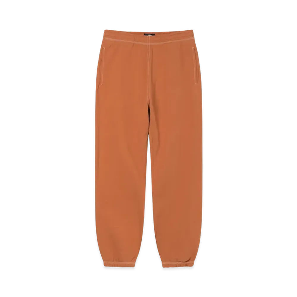 Stussy Contrast Stitch Label Pants "Ochre"
