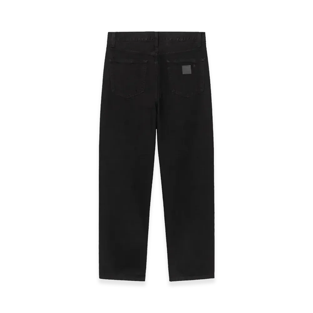 Carhartt WIP Aaron Pant "Black(Rinsed)"