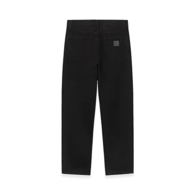 Carhartt WIP Aaron Pant "Black(Rinsed)"