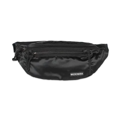 WACKO MARIA x Speak Easy Nylon Waist Bag "Black"