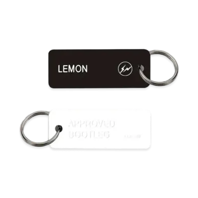 FRAGMENT LEMON Keytag "Gloss Black"