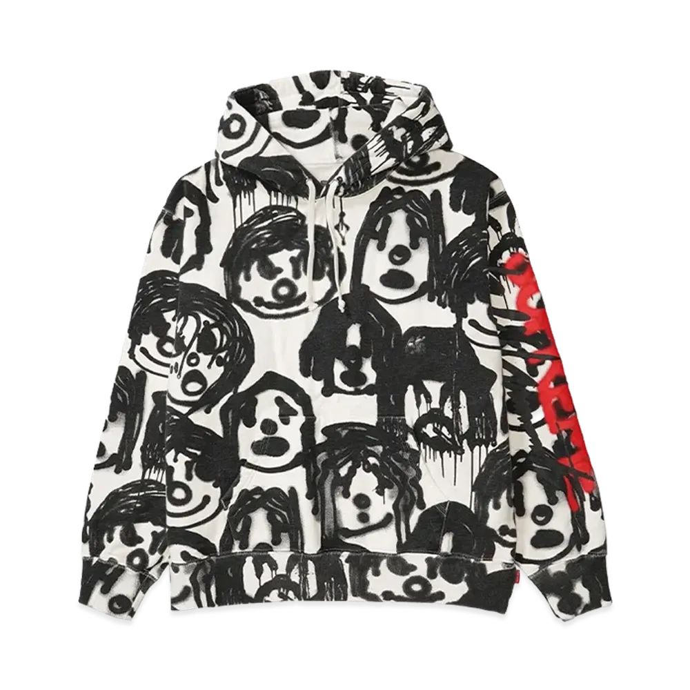 Supreme x Yohji Yamamoto Hooded Sweatshirt "White"