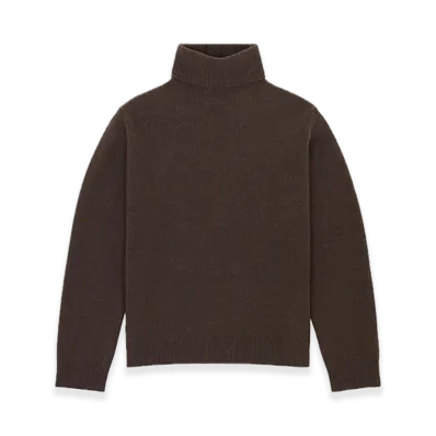 MM6 Maison Margiela Wool Turtleneck "Brown"