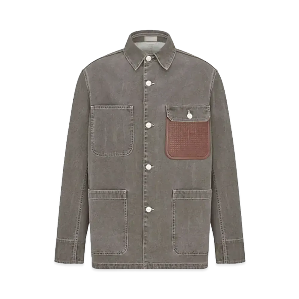 Dior x Stone Island Jacket Cotton Canvas "Black"