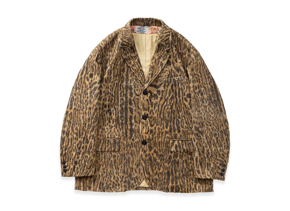 visvim Bowen Blazer Leopard "Beige"