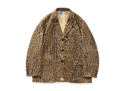visvim Bowen Blazer Leopard "Beige"