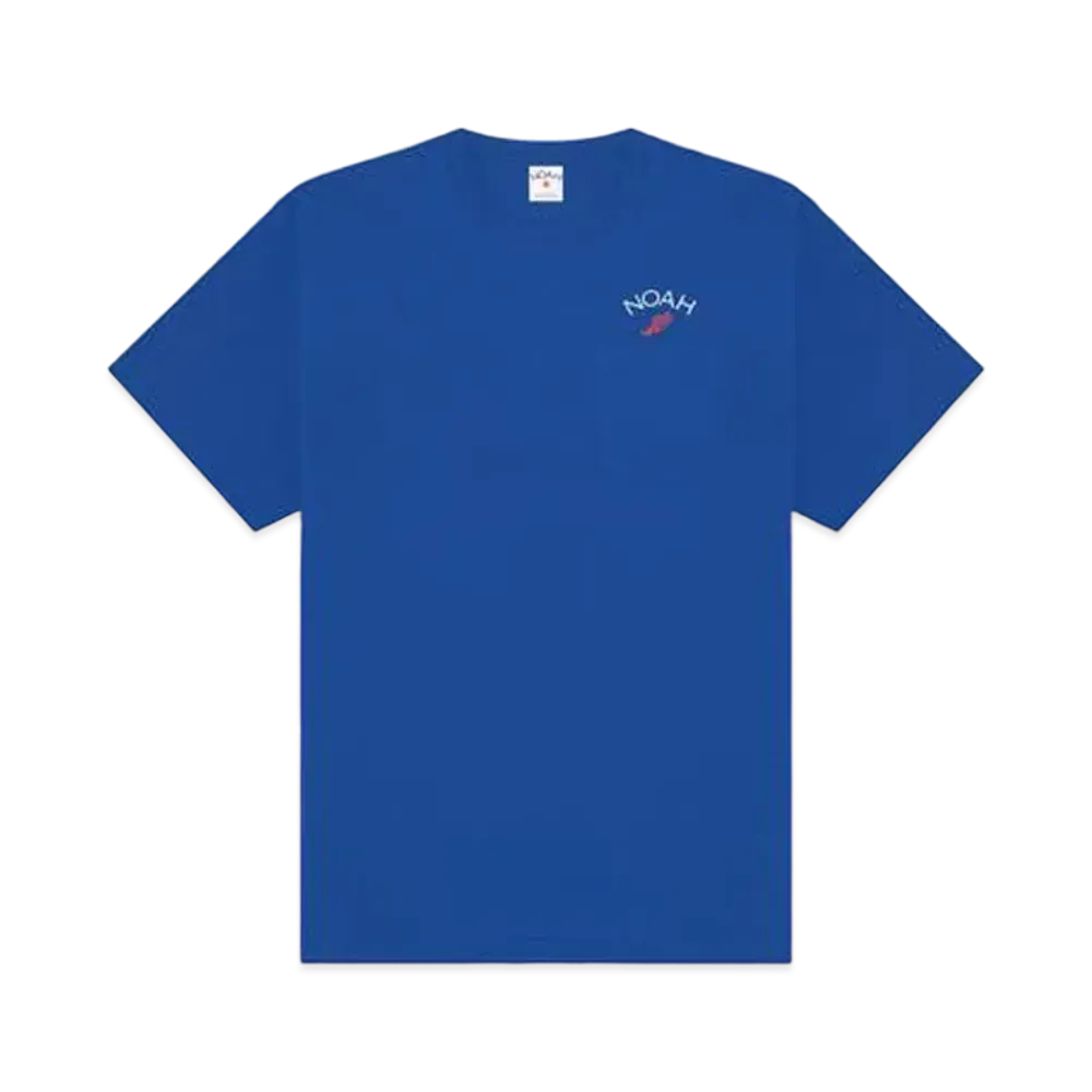 Noah WINGED FOOT CONTRAST POCKET TEE "Navy"