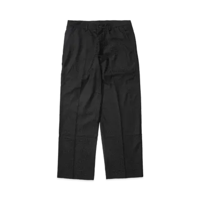 Supreme Leopard Wool Trouser "Black"