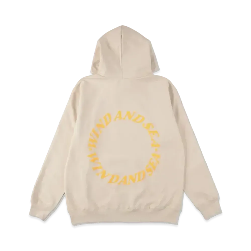 WIND AND SEA WDS (Circle-Palm) Hoodie "Ivory"