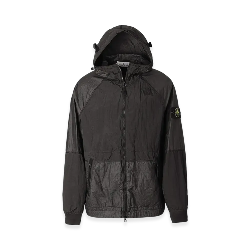 Stone Island Hooded Blouson 42020 Nylon Metal Watro-TC in Econyl Regenerated Nylon "Charcoal"