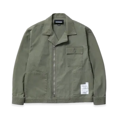 NEIGHBORHOOD Zip Field Shirt LS "Olive Drab"