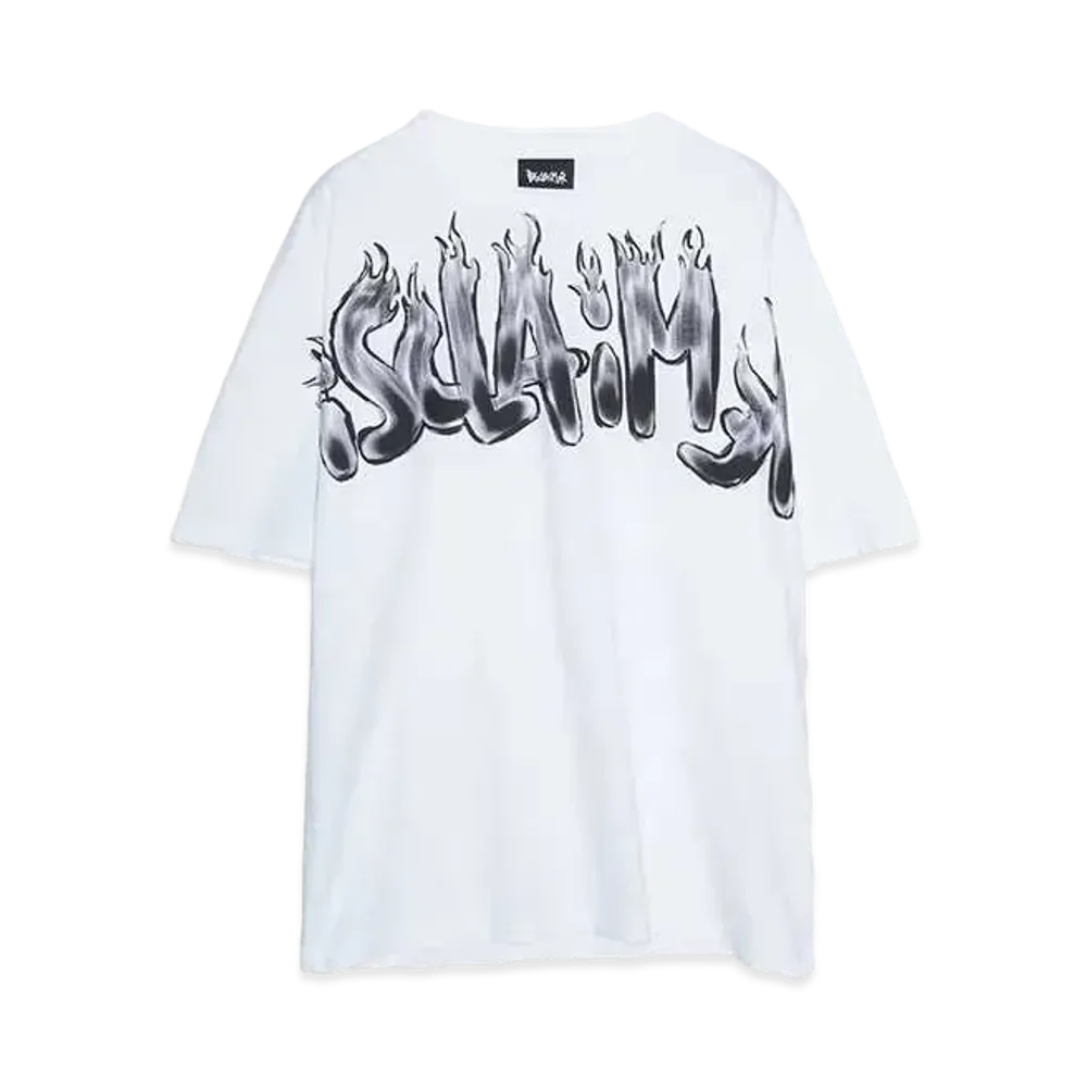 DISCLAIMER MAGLI UOMO IN JERSEY "BIANCO"