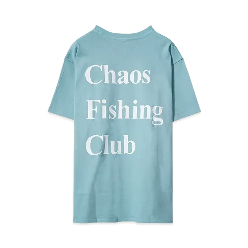 Chaos Fishing Club Logo T-Shirt S/S "LIGHT BLUE"