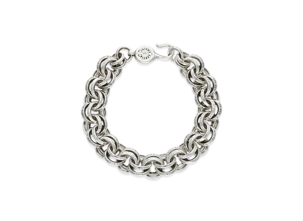 Chrome Hearts #1 Double B Ring Bracelet "Silver"